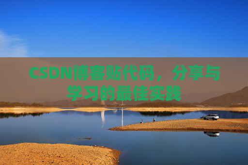CSDN博客贴代码，分享与学习的最佳实践